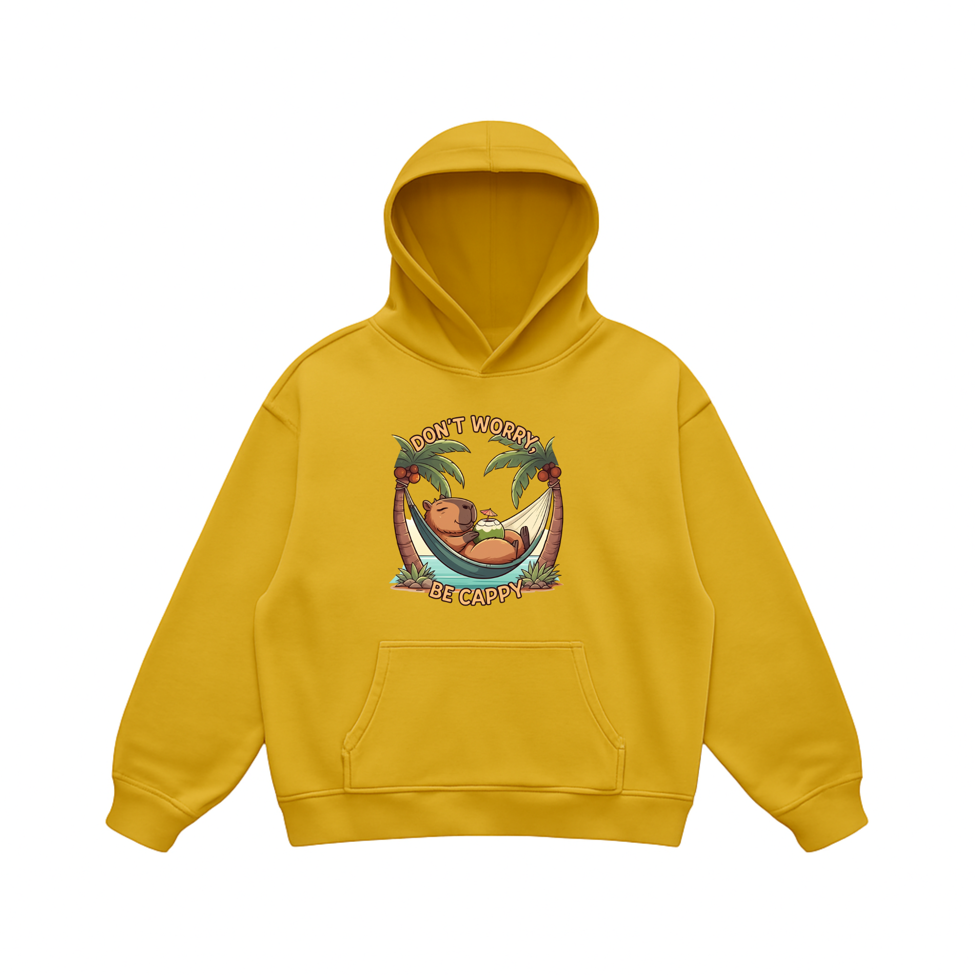 Stay Chill with Capybara – Cozy Hoodie for Animal Lovers